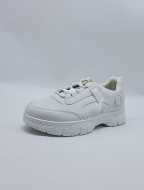 Buty sportowe damskie na płaskim (36-41) 3901-2 WH