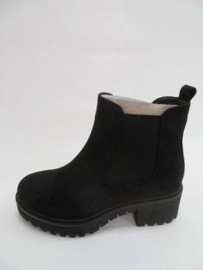 Botki damskie jesienne na płaskim (36-41) NS216 BLACK