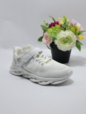 Buty sportowe dziewczęce (34-39) EC382-3 WH/GREY