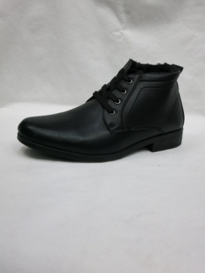 Botki męskie ocieplane (40-46) E5606-1 BLACK