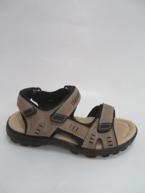 Sandały męskie (41-46) 9AA2025 KHAKI/BLACK