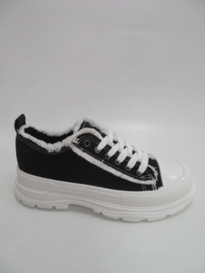 Trampki damskie na koturnie (36-41) H2059 BLACK