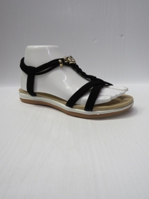 Sandały damskie na płaskim (36-41) FY7007 BLACK