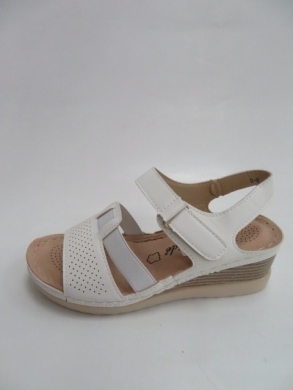 Sandały damskie na koturnie (36-41) 0-9 WHITE