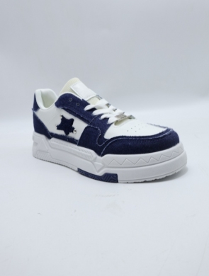 Buty sportowe damskie (36-41) WW188 WH/NAVY