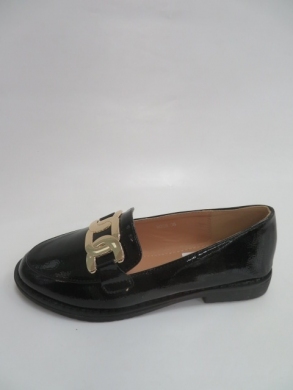Mokasyny damskie na płaskim (36-41) 8038 BLACK