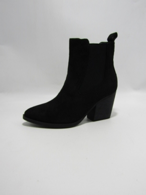 Botki damskie na obcasie (36-41) 2796 BLACK