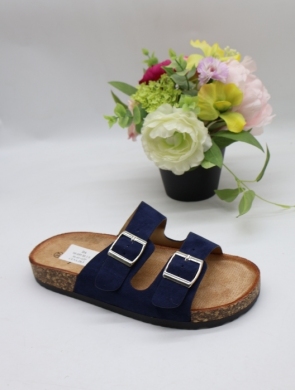 Klapki damskie na płaskim (36-41) SO-055 BLUE