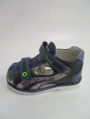 Sandały Chłopięce (21-26) AB212-1 DBLUE/GREEN