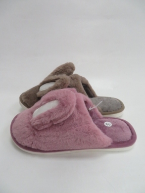 Kapcie damskie ocieplane (36-41) H-94218 MIX
