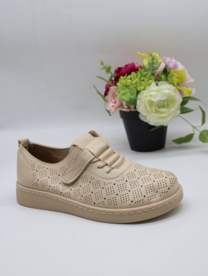 Półbuty damskie na płaskim (39-43) DTC06-3 BEIGE