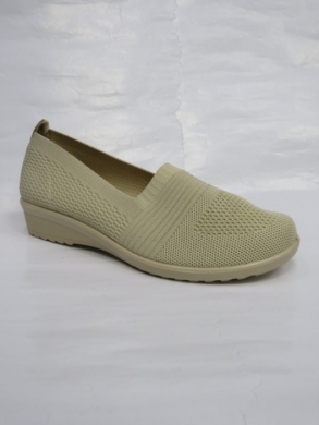 Mokasyny damskie na koturnie (39-40) DX8122 BEIGE