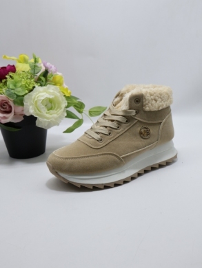 Buty sportowe damskie ocieplane (36-41) WD-121 KHAKI