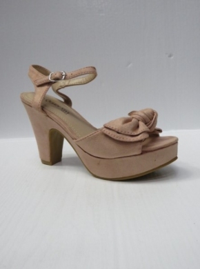 Sandały damskie na obcasie (36-41) C05 PINK