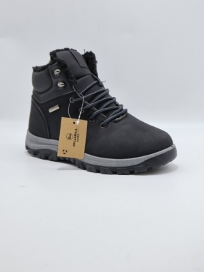 Trapery męskie ocieplane (40-45) 8310-1 BLACK