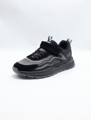 Buty sportowe damskie na płaskim (37-41) AD665 BL/GREY