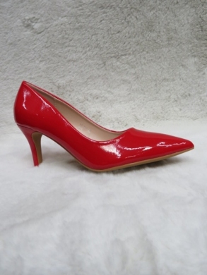 Czółenki damskie na szpilce (36-41) NF77 RED