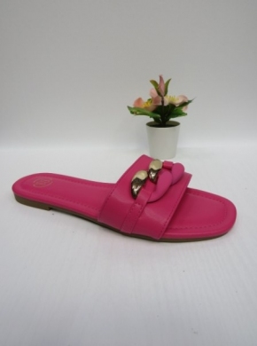 Klapki damskie na płaskim (36-41) GG-66 FUCHSIA