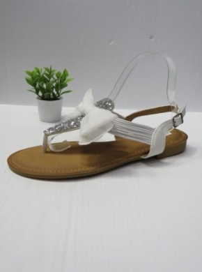 Sandały damskie na płaskim (36-41) TZ105 WHITE