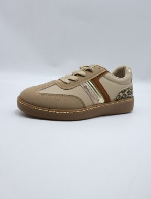 Buty sportowe damskie na płaskim (36-41) 2295 KHAKI