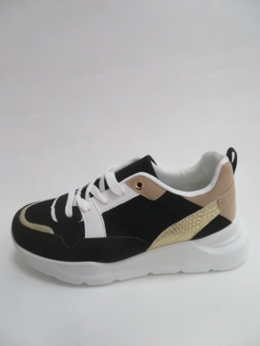 Sneakersy damskie niskie (36-41) KS-21 BLACK