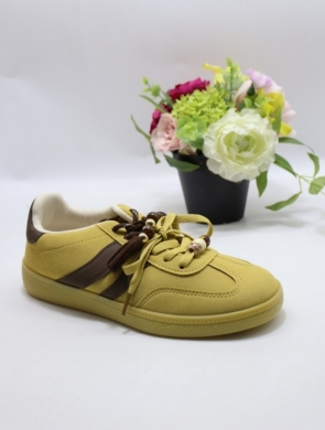 Buty sportowe damskie na płaskim (36-41) EV-511 YELLOW