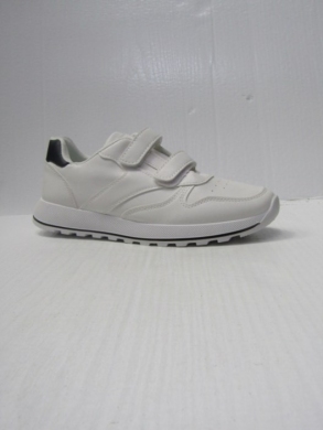 Buty sportowe damskie na płaskim (36-41) HF1007 WHITE/BLACK