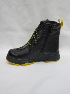 Śniegowce dziecięce (32-37) A307 BLACK/YELLOW