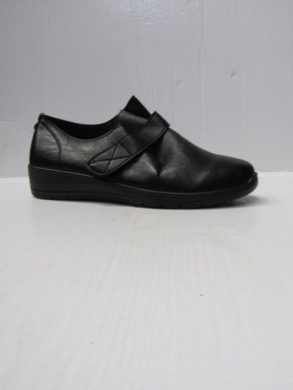 Półbuty damskie na płaskim (39-43) DTA1-3 BLACK