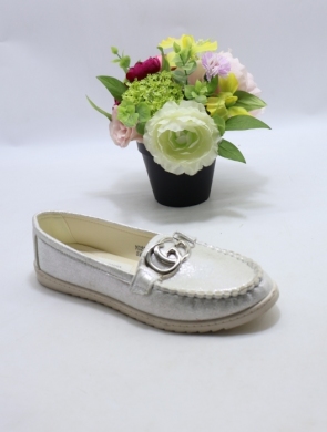 Mokasyny damskie na płaskim (36-41) XYG2312-5 SILVER