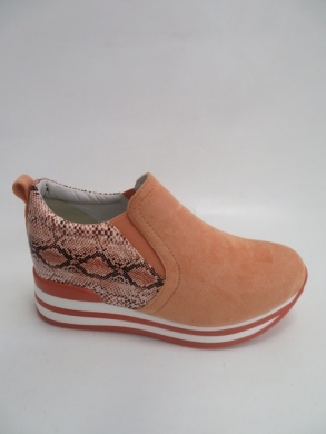 Botki damskie jesienne na koturnie (36-41) 8161-SP ORANGE