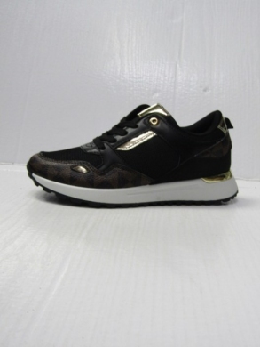 Buty sportowe damskie na płaskim (36-41) 0-748 BLACK