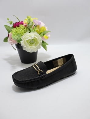 Mokasyny damskie na płaskim (36-41) ARS-95-4 BLACK
