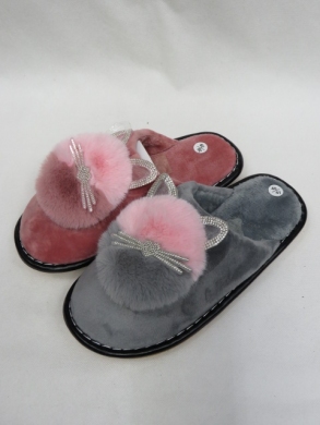 Kapcie damskie ocieplane (36-41) FXC-2 MIX