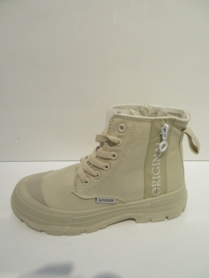 Trampki damskie na płaskim (36-41) GD-HR-31 BEIGE