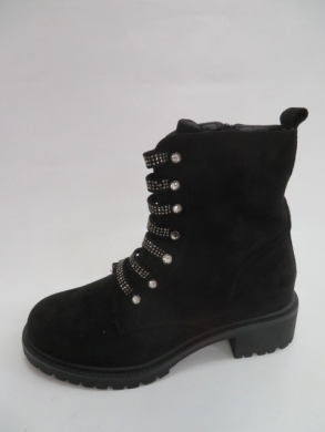 Trapery damskie ocieplane (36-41) 8308B-PA BLACK