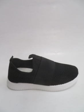 Buty sportowe damskie na płaskim (36-41) 4001-1 BLACK