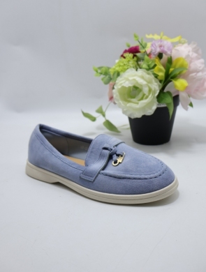 Mokasyny damskie na płaskim (36-41) H8-585 BLUE
