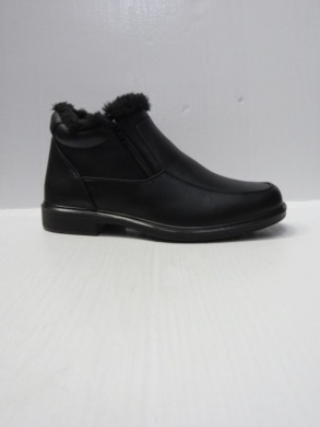 Botki męskie ocieplane (40-45) 0610 BLACK