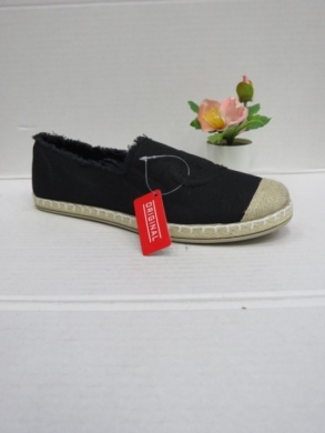 Mokasyny damskie na płaskim (36-41) Y88-1 BLACK