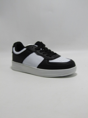 Buty sportowe damskie na płaskim (36-41) DW89-9 BLACK/WHITE