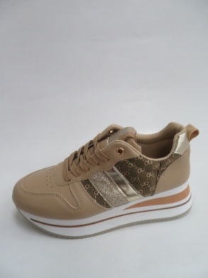 Buty sportowe damskie na płaskim (36-41) AB211 KHAKI