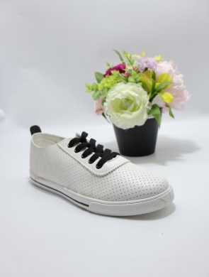 Buty sportowe damskie na płaskim (36-41) DF705 NERO
