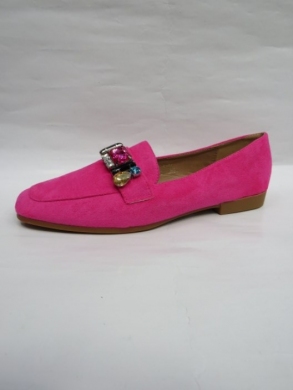 Mokasyny damskie na płaskim (36-41) 3689 FUCHSIA
