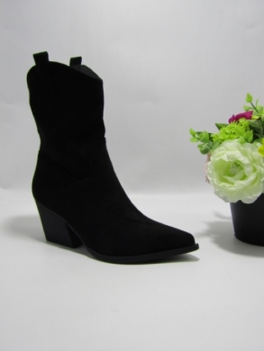 Botki damskie na obcasie (36-41) HQ336 BLACK