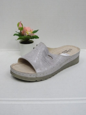 Klapki damskie na koturnie (36-41) 0531-A L.GREY