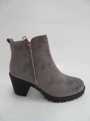 Botki damskie jesienne na obcasie (36-41) DA53 GREY