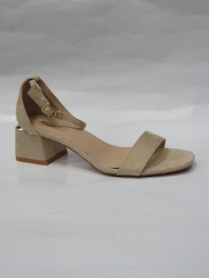 Sandały damskie na obcasie (36-41) WW-3 BEIGE