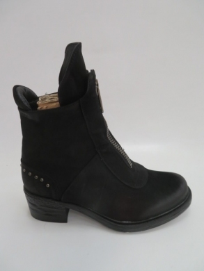 Botki damskie jesienne na płaskim (36-41) ST68 BLACK