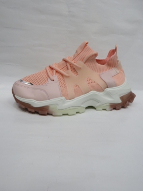 Buty sportowe damskie na płaskim (36-41) A28 PINK
